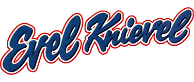 Evel Knievel logo for GameBoy Color